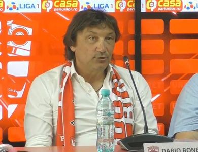 Bonetti: Trebuie să continuăm să muncim. Am jucat împotriva uneia dintre cele mai bune echipe din România