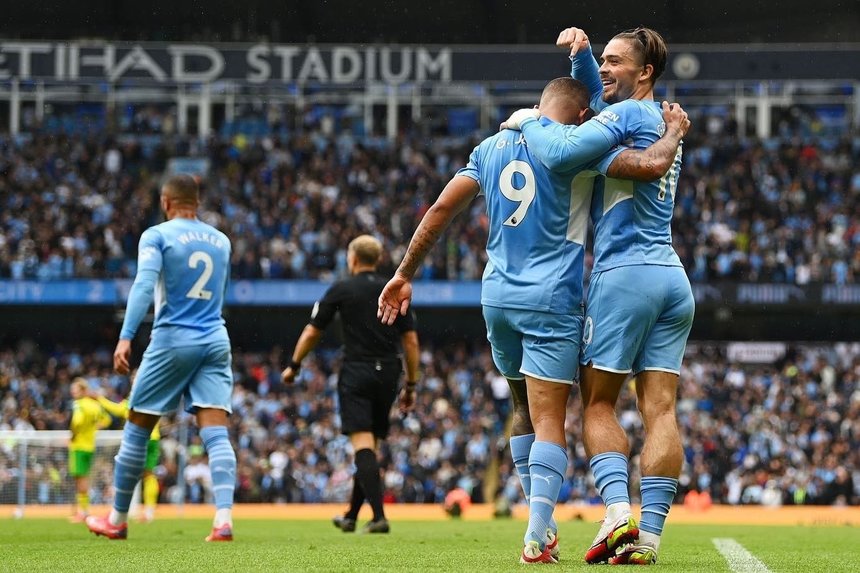 Premier League: Victorie categorică pentru Manchester City, scor 5-0 cu Norwich