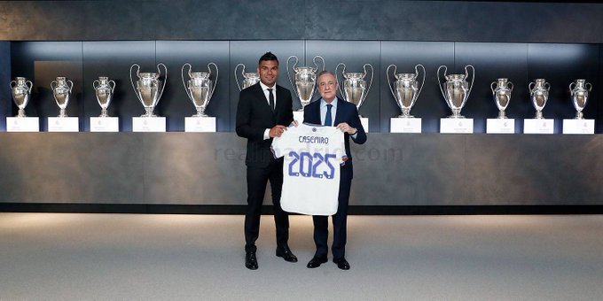 Casemiro şi-a prelungit contractul cu Real Madrid