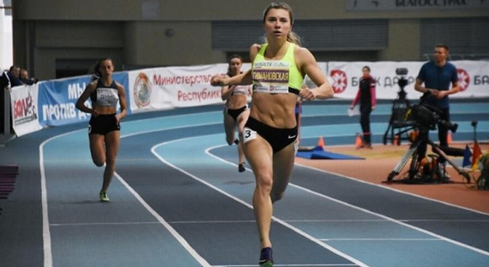 Krisţina Ţimanouskaia, sportiva belarusă refugiată în Polonia, şi-a vândut o medalie la licitaţie