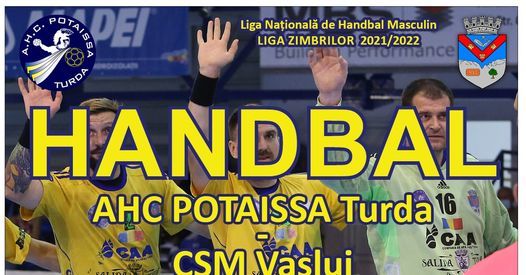 Potaissa Turda - CSM Vaslui, scor 31-24, în primul meci al stagiunii 2021-2022 la handbal masculin