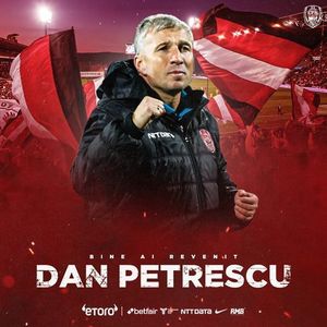 CFR Cluj anunţă oficial revenirea antrenorului Dan Petrescu