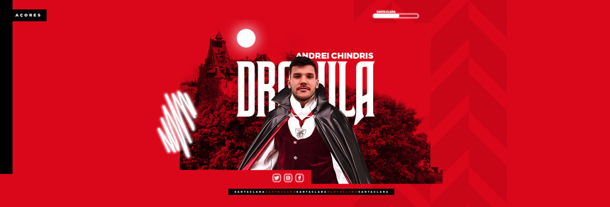 Andrei Chindriş a semnat un contract cu gruparea portugheză Santa Clara