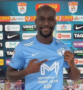 FC Voluntari l-a împrumutat pe Meleke de la CFR Cluj