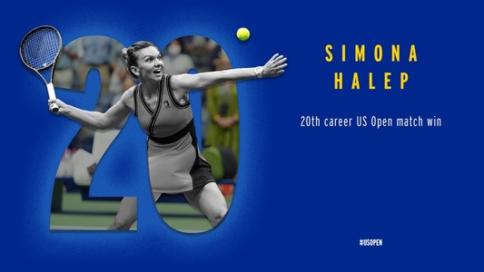 Simona Halep, după victoria cu numărul 20 la US Open: Sunt departe de potenţialul meu