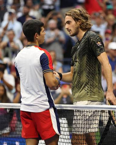Spaniolul Carlos Alcaraz l-a învins pe Stefanos Tsitsipas, în turul trei la US Open. Toată lumea este împotriva mea, a spus grecul