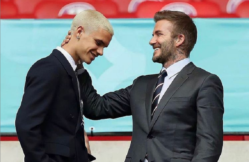 Romeo Beckham, fiul lui David Beckham, a semnat primul său contract de fotbalist profesionist