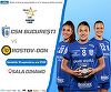 CSM Bucureşti, umilită pe teren propriu de Rostov Don, în Liga Campionilor la handbal feminin