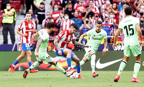 LaLiga: Remiză în confruntarea dintre Atletico Madrid şi Athletic Bilbao, scor 0-0