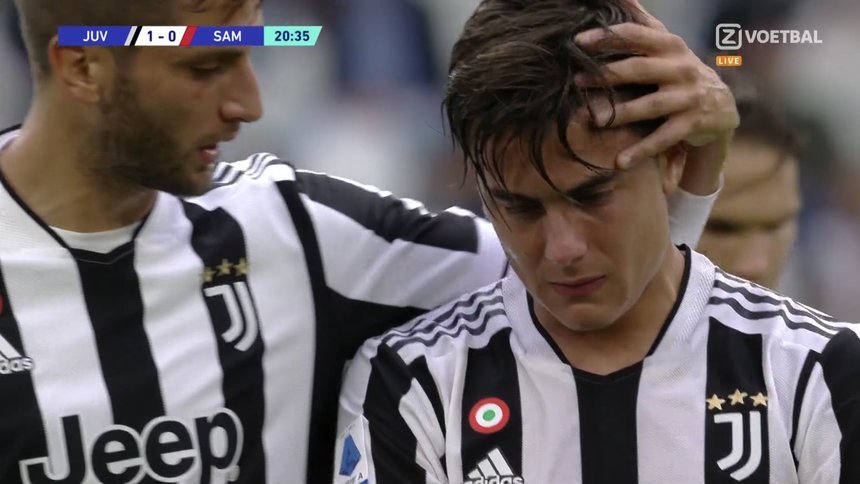 Juventus a învins Sampdoria, scor 3-2, dar l-a pierdut pe Dybala