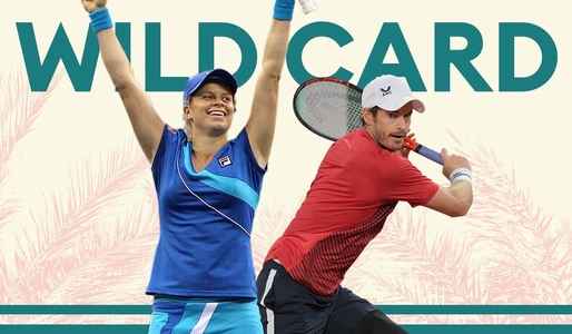Andy Murray şi Kim Clijsters au primit wild card-uri pentru turneul de la Indian Wells