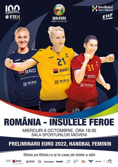 România - Insulele Feroe, scor 26-19, în preliminariile CE2022 de handbal feminin