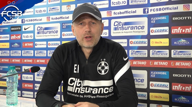 Antrenorul FCSB, Edward Iordănescu, testat pozitiv cu noul coronavirus