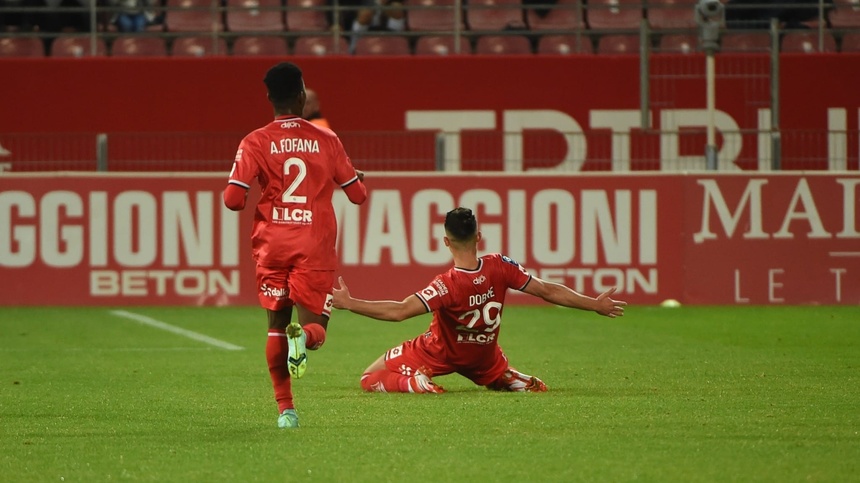 Alex Dobre a adus victoria echipei Dijon în etapa a 12-a din Ligue 2