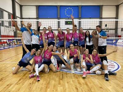 Campioana CSM Târgovişte, înfrângere pe teren propriu cu CS Medgidia, în Divizia A la volei feminin