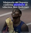 Atletul ecuadorian Alex Quiñonez, médaliat cu bronz la 200 m, a fost ucis în Ecuador