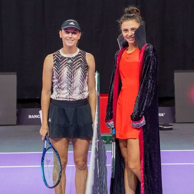 Jaqueline "Dracula" Cristian a salvat două mingi de meci şi s-a calificat în optimile de finală ale Transylvania Open