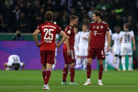 Bayern Munchen a fost eliminată în turul doi al Cupei Germaniei, după un eşec dur în faţa Borussiei Monchengladbach