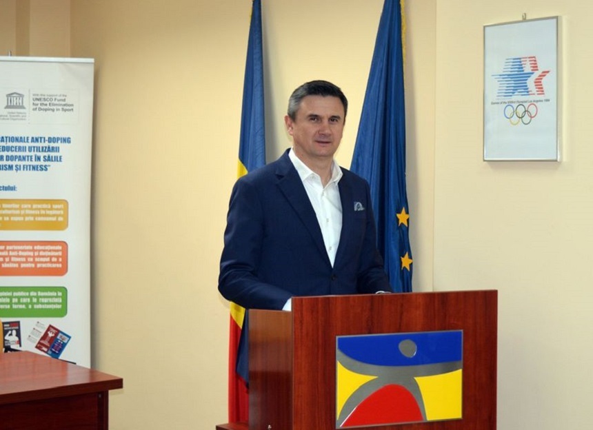 Cristian Balaj se retrage din funcţia de preşedinte al Agenţiei Naţionale Anti-Doping