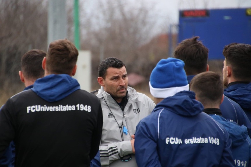 Eugen Trică, noul antrenor al FC U Craiova