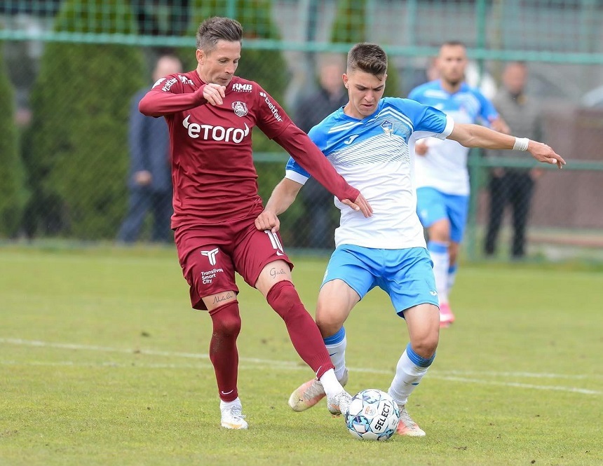 Victorie pentru CFR Cluj într-un meci amical cu Unirea Dej
