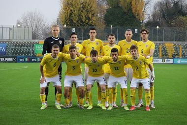 Eşec usturător pentru naţionala U20: scor 0-7 cu Italia, într-un meci amical