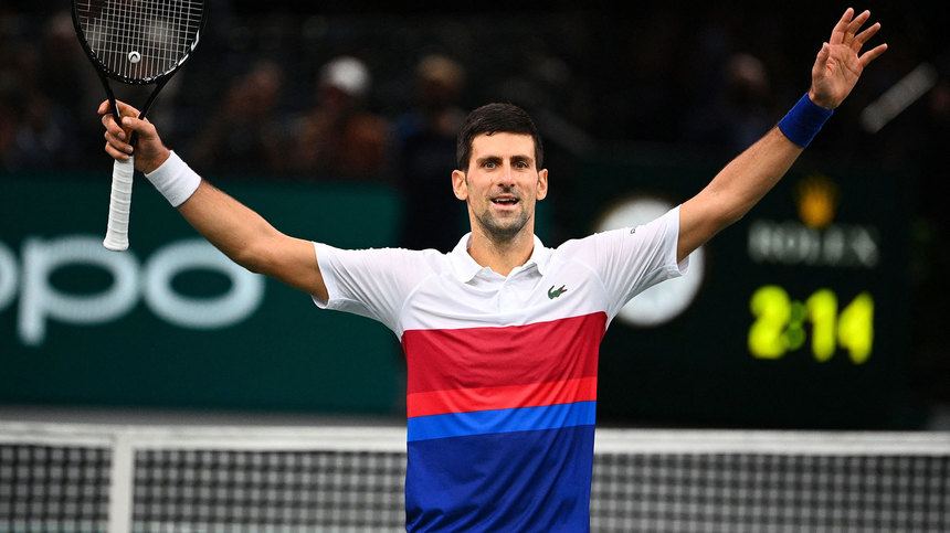 Victorii pentru Novak Djokovici şi Andrei Rublev la Turneul Campionilor