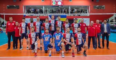 Arcada Galaţi - Chaumont, scor 3-0, în Cupa CEV la volei masculin