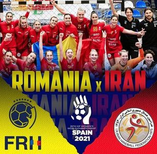 CM handbal feminin: România - Iran, scor 39-11, la debutul în grupa C