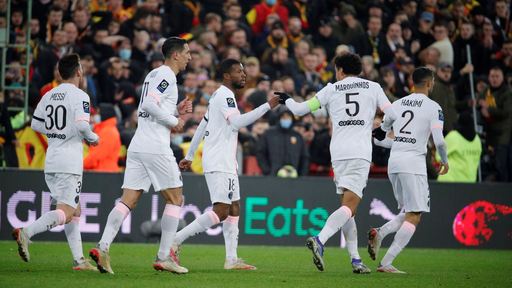 Ligue 1: PSG, remiză în deplasare cu Lens datorită unui gol marcat în minutul 90+2