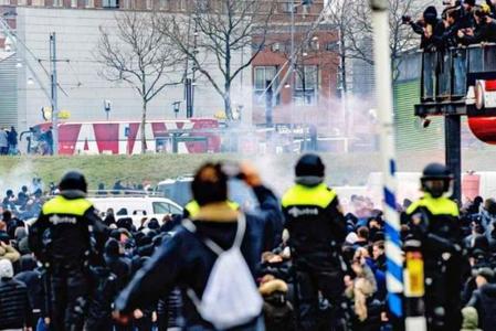 Incidente înainte de meciul Feyenoord - Ajax