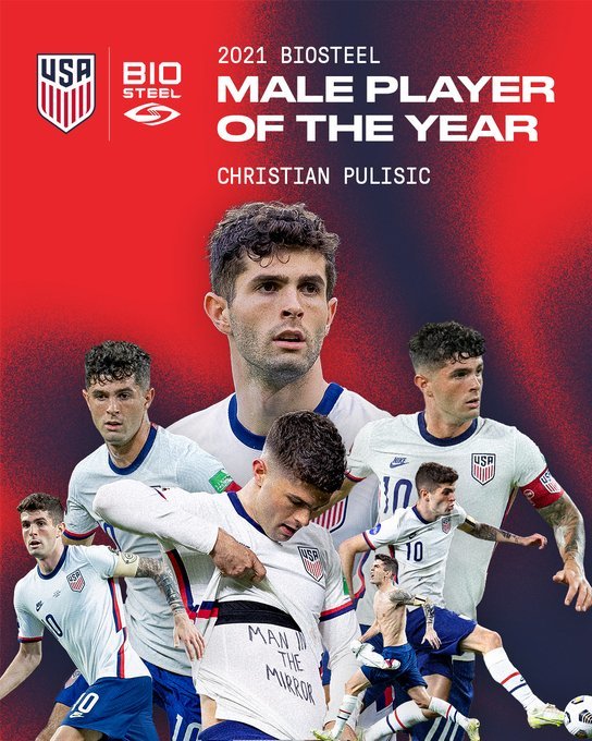 Christian Pulisic, desemnat fotbalistul american al anului
