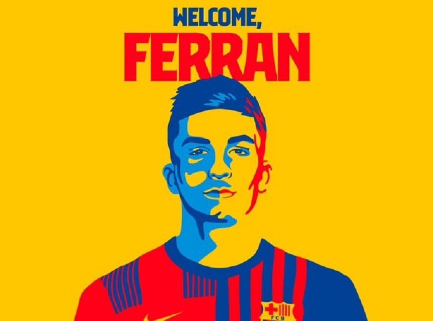 Ferran Torres a semnat cu FC Barcelona. Contractul are o clauză de reziliere imensă