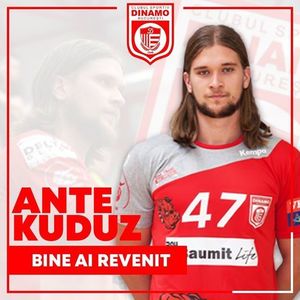Ante Kuduz revine din luna ianuarie la CS Dinamo