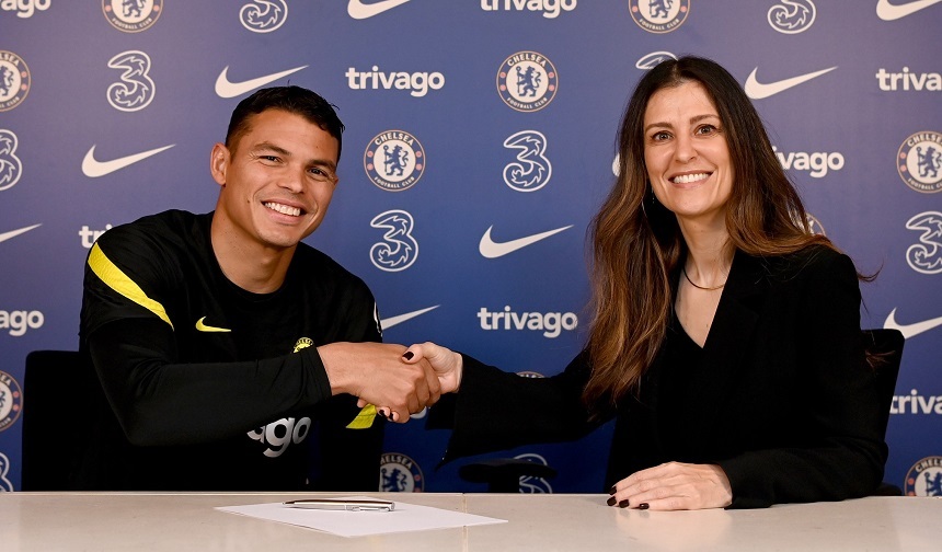 Thiago Silva şi-a prelungit contractul cu Chelsea