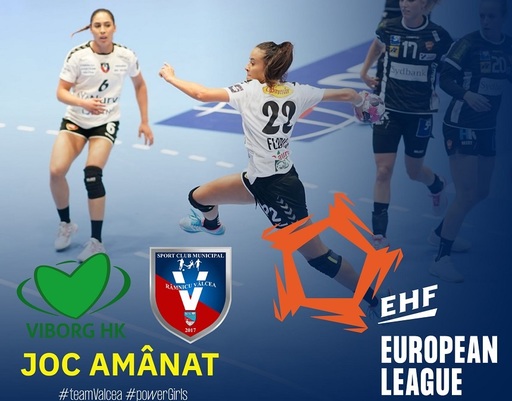 Meciul Viborg – SCM Râmnicu Vâlcea, din EHF European League, a fost amânat din cauza coronavirusului