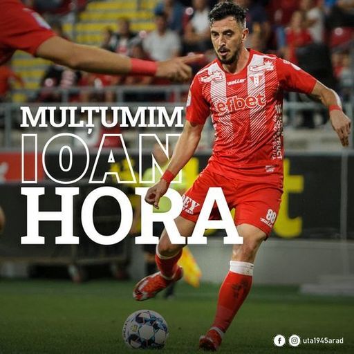 Ioan Hora a plecat de la UTA Arad