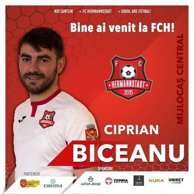 Biceanu şi Blejdea vor juca la FC Hermannstadt