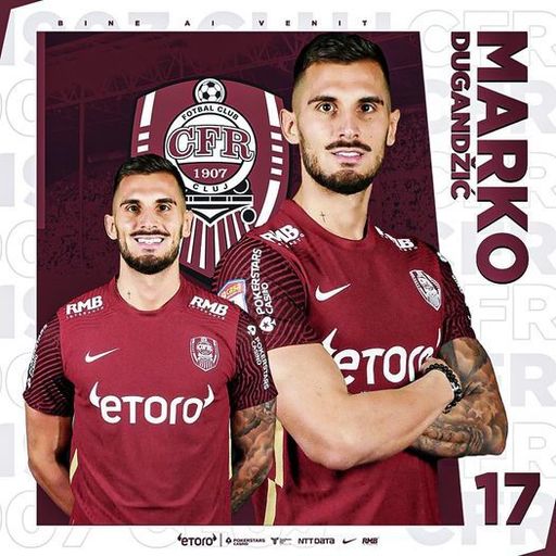 Marko Dugandzici, la CFR Cluj