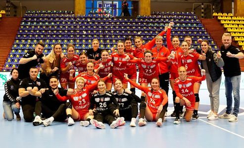SCM Rm. Vâlcea - Vaci NKSE, scor 39-29, în European League la handbal feminin