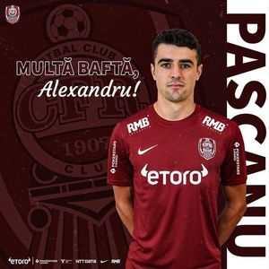 CFR Cluj anunţă transferul definitiv al lui Alex Paşcanu la Ponferradina 