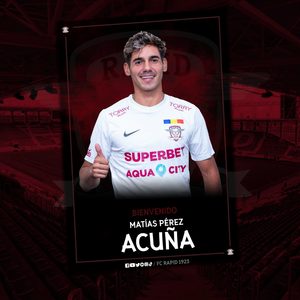 Argentinianul Matias Perez Acuna a semnat cu Rapid