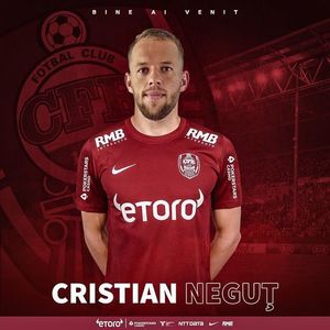 Cristian Neguţ, transferat de CFR Cluj de la Chindia Târgovişte