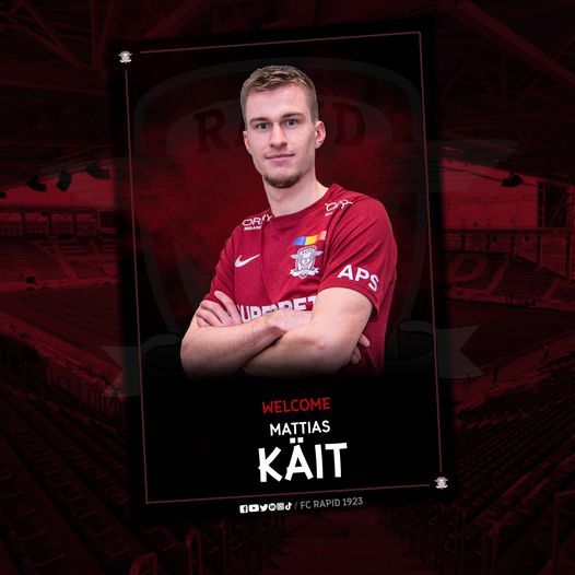 Rapid l-a transferat pe internaţionalul eston Mattias Kait
