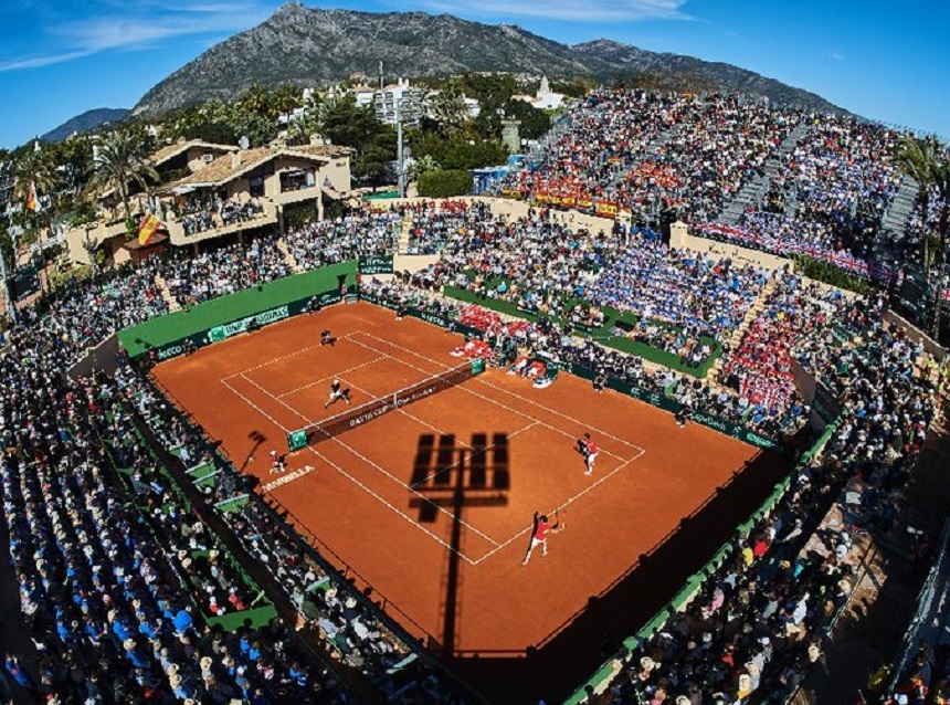 FR Tenis confirmă că întâlnirea Spania – România va avea loc la Marbella, în 4 şi 5 martie