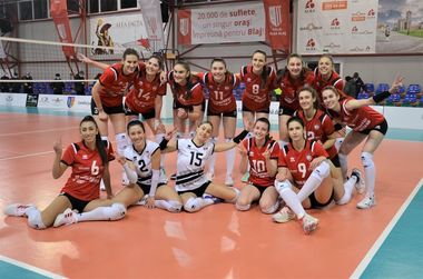 CSO Voluntari, Rapid Bucureşti, Volei Alba Blaj şi CSM Târgovişte, în semifinalele Cupei României la volei feminin