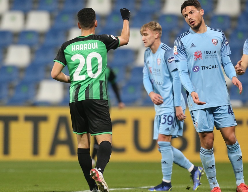 Sassuolo a învins Cagliari şi s-a calificat în sferturile Cupei Italiei. Echipa lui Chiricheş va întâlni Juventus