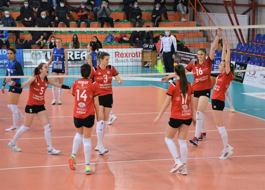 Volei Alba Blaj - Volero Le Cannet, scor 3-0, în sferturile de finală ale CEV Cup la volei feminin