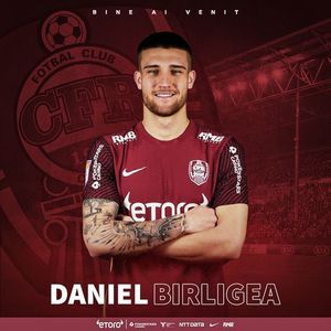 CFR Cluj l-a achiziţionat pe atacantul Daniel Birligea