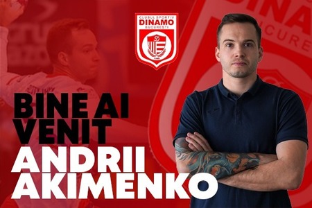 Echipa de handbal Dinamo a transferat un internaţional ucrainean
